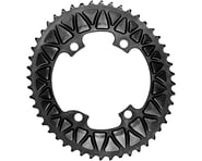 Absolute Black Premium Oval Road Chainrings (Black) (2 x 10/11 Speed) (110mm Shimano Asym. BCD) | product-related